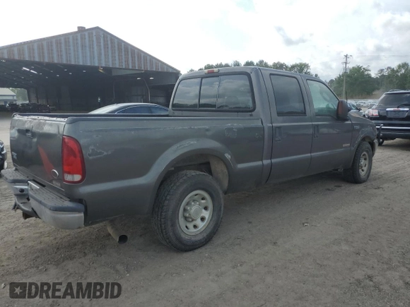 2004 Ford F-250 XL with VIN 1FTNW20P44EC09571, listed as a Copart auction lot 52986575 with Not provided miles and Salvage title. Bid and sale history available at DreamBid. Image 3.