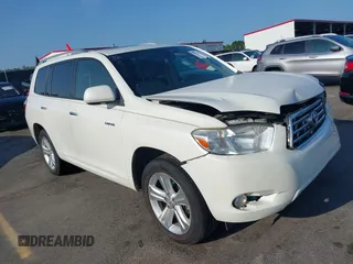 2009 Toyota Highlander Limited with VIN JTEDS42A892086146, listed as a IAAI auction lot 42445571 with 174,481 mi miles and . Bid and sale history available at DreamBid. Image 1.