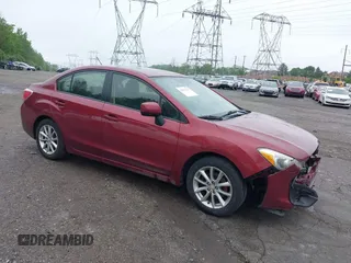 2014 Subaru Impreza Premium with VIN JF1GJAC61EH016496, listed as a IAAI auction lot 42171941 with 128,321 mi miles and . Bid and sale history available at DreamBid. Image 1.