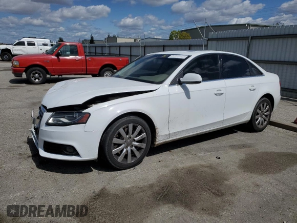 2010 Audi A4 Premium Plus с VIN WAUEFAFL9AN062865, выставлен на аукционе Copart как лот 51503465 с пробегом 77 075 миль миль и Списание • Salvage title. История ставок и продаж доступна на DreamBid. Изображение 1.