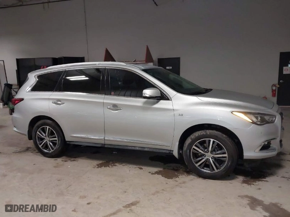 2017 Infiniti QX60 with VIN 5N1DL0MM2HC530837, listed as a IAAI auction lot 41757672 with 49,036 mi miles. Bid and sale history available at carsss.com. Image 13.