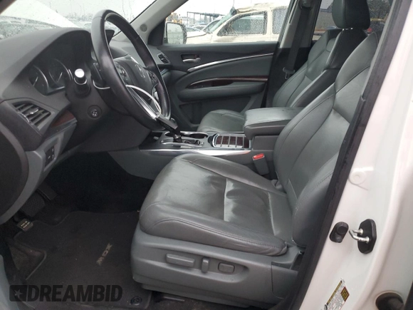 2014 Acura MDX Advance with VIN 5FRYD3H88EB019163, listed as a Copart auction lot 43661515 with 188,065 mi miles and Salvage title. Bid and sale history available at DreamBid. Image 7.