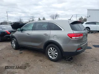 2018 Kia Sorento LX with VIN 5XYPG4A32JG395997, listed as a IAAI auction lot 41718004 with 1 mi miles. Bid and sale history available at carsss.com. Image 14.
