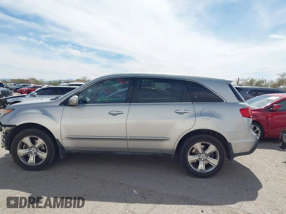 2013 Acura MDX with VIN 2HNYD2H27DH517185, listed as a IAAI auction lot 41799347 with 125,437 mi miles. Bid and sale history available at carsss.com. Image 14.