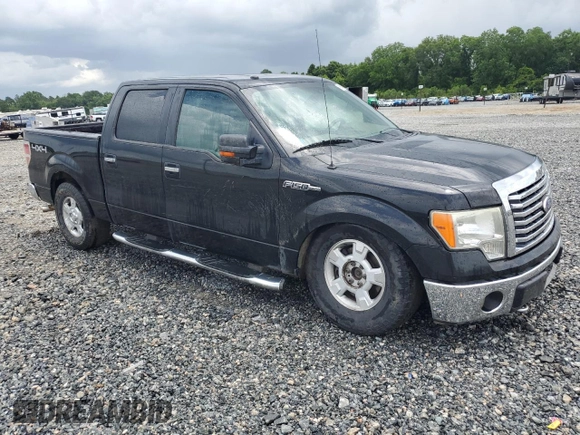 2010 Ford F-150 XL with VIN 1FTFW1EV1AFA04835, listed as a Copart auction lot 60063625 with 160,280 mi miles and Salvage title. Bid and sale history available at DreamBid. Image 4.