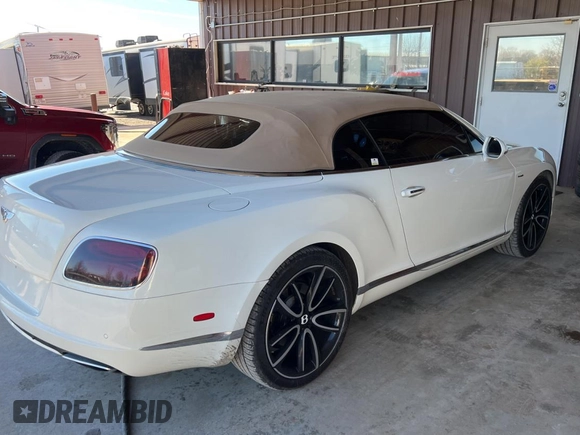 2012 Bentley Continental GT with VIN SCBGR3ZA1CC077130, listed as a Copart auction lot 88728055 with 36,270 mi miles and Clean Title. Bid and sale history available at DreamBid. Image 4.