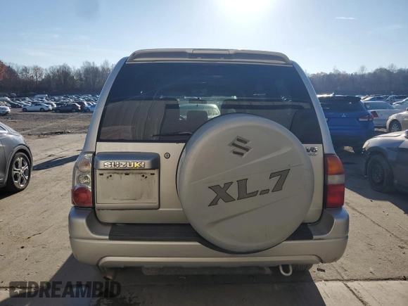 2005 Suzuki XL7 LX with VIN JS3TX92V054101305, listed as a Copart auction lot 79204124 with 149,589 mi miles and Salvage title. Bid and sale history available at DreamBid. Image 6.