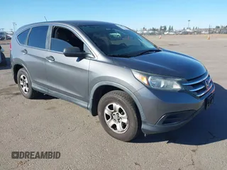 2013 Honda CR-V LX with VIN 2HKRM3H3XDH500333, listed as a IAAI auction lot 41369247 with 253,619 mi miles. Bid and sale history available at carsss.com. Image 1.