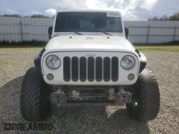 2016 Jeep Wrangler Unlimited Rubicon with VIN 1C4BJWFG1GL229485, listed as a Copart auction lot 49350065 with 75,039 mi miles and Salvage Title. Bid and sale history available at carsss.com. Image 5.