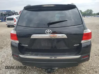 2012 Toyota Highlander Limited with VIN 5TDDK3EH5CS105761, listed as a Copart auction lot 60208055 with 167,190 mi miles and Clean title. Bid and sale history available at DreamBid. Image 6.