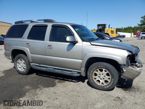 2002 Chevrolet Tahoe Z71 with VIN 1GNEK13ZX2R238783, listed as a Copart auction lot 47991245 with 198,327 mi miles and Salvage Title. Bid and sale history available at carsss.com. Image 4.