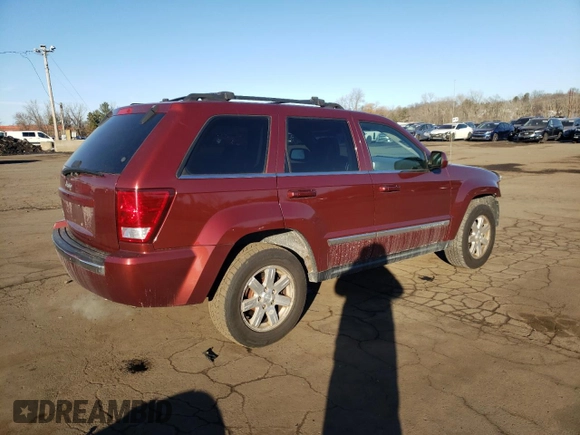 2009 Jeep Grand Cherokee Limited with VIN 1J8GR58KX9C523165, listed as a Copart auction lot 89075645 with 200,870 mi miles and Salvage title. Bid and sale history available at DreamBid. Image 3.