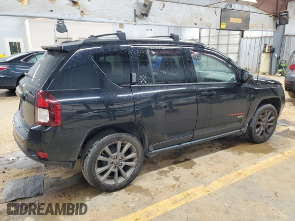 2017 Jeep Compass Sport with VIN 1C4NJCBB3HD157061, listed as a Copart auction lot 87363514 with 112,280 mi miles and Salvage Title. Bid and sale history available at carsss.com. Image 3.