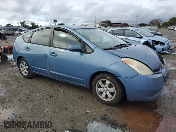2005 Toyota Prius z VIN JTDKB20U153026520, wystawiony jako Copart lot #50978655 z przebiegiem 237 511 mil mil oraz Szkoda całkowita • Salvage title. Historia ofert i sprzedaży dostępna na DreamBid. Obrazek 4.