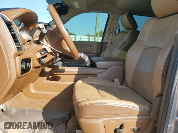 2021 Ram 2500 Longhorn with VIN 3C6UR5PLXMG576496, listed as a Copart auction lot 76097194 with 115,712 mi miles and Salvage title. Bid and sale history available at DreamBid. Image 7.