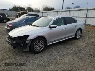2017 Volkswagen Passat 1.8T SE with VIN 1VWBT7A32HC082029, listed as a Copart auction lot 44389725 with 193,351 mi miles and Salvage Title. Bid and sale history available at carsss.com. Image 1.