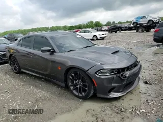 2020 Dodge Charger Scat Pack z VIN 2C3CDXGJ2LH180210, wystawiony jako Copart lot #54559495 z przebiegiem 67 929 mil mil oraz Szkoda całkowita • Salvage title. Historia ofert i sprzedaży dostępna na DreamBid. Obrazek 13.
