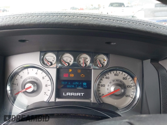 2009 Ford F-150 XL with VIN 1FTPX14V19FB38811, listed as a IAAI auction lot 42112741 with 86,696 mi miles. Bid and sale history available at carsss.com. Image 7.