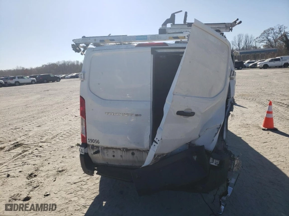 2017 Ford Transit Van with VIN 1FTYE2YM5HKB55439, listed as a Copart auction lot 83855094 with NaN miles and Salvage Title. Bid and sale history available at carsss.com. Image 6.