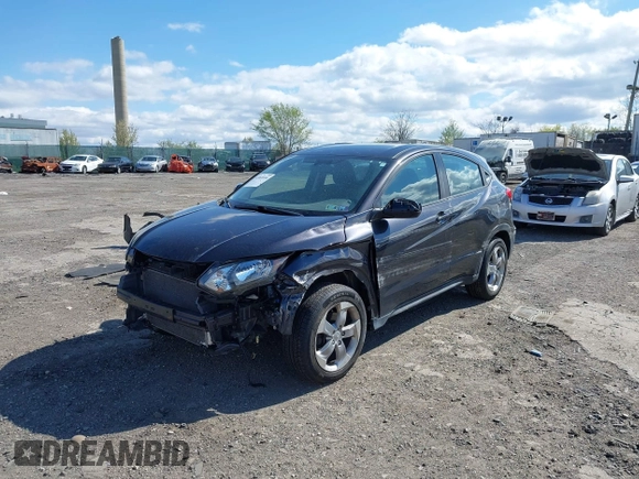 2018 Honda HR-V LX with VIN 3CZRU6H37JG708010, listed as a IAAI auction lot 42059990 with 100,822 mi miles. Bid and sale history available at carsss.com. Image 6.