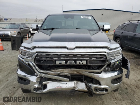 2020 Ram 1500 Limited with VIN 1C6SRFHT1LN387687, listed as a Copart auction lot 42228485 with 63,874 mi miles and Salvage Title. Bid and sale history available at carsss.com. Image 5.