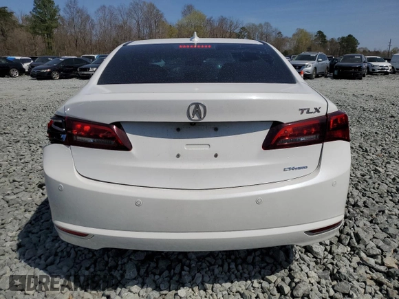 2016 Acura TLX Advance with VIN 19UUB3F71GA001164, listed as a Copart auction lot 51148235 with Not provided miles and Salvage title. Bid and sale history available at DreamBid. Image 6.