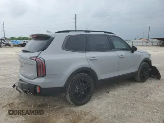 2024 Kia Telluride SX X-Line z VIN 5XYP5DGC2RG425587, wystawiony jako Copart lot #51669275 z przebiegiem 22 560 mil mil oraz Szkody całkowita. Historia ofert i sprzedaży dostępna na DreamBid. Obrazek 3.