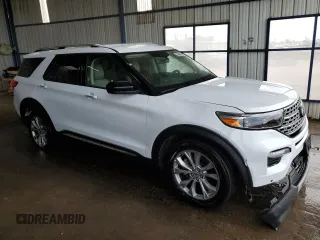 2023 Ford Explorer Limited with VIN 1FMSK8FH2PGB25058, listed as a Copart auction lot 49212935 with 44,051 mi miles and Salvage Title. Bid and sale history available at carsss.com. Image 4.