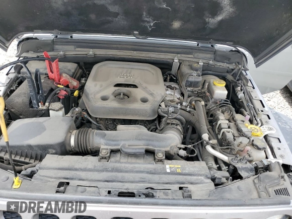 2019 Jeep Wrangler Unlimited Sport S z VIN 1C4HJXDN7KW586078, wystawiony jako Copart lot #56978995 z przebiegiem 72 152 mil mil oraz Szkoda całkowita • Salvage title. Historia ofert i sprzedaży dostępna na DreamBid. Obrazek 12.