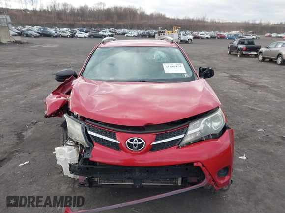 2015 Toyota RAV4 LE with VIN JTMBFREV0FD125632, listed as a IAAI auction lot 41886454 with 164,409 mi miles. Bid and sale history available at carsss.com. Image 12.