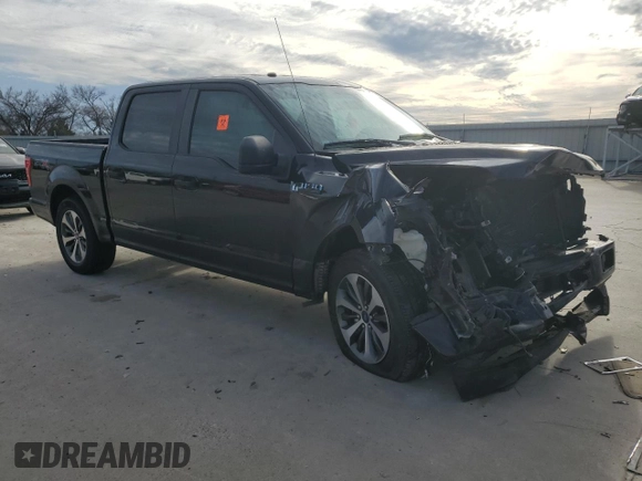 2019 Ford F-150 XL with VIN 1FTEW1CP2KKC31413, listed as a Copart auction lot 89311365 with Not provided miles and Salvage title. Bid and sale history available at DreamBid. Image 4.
