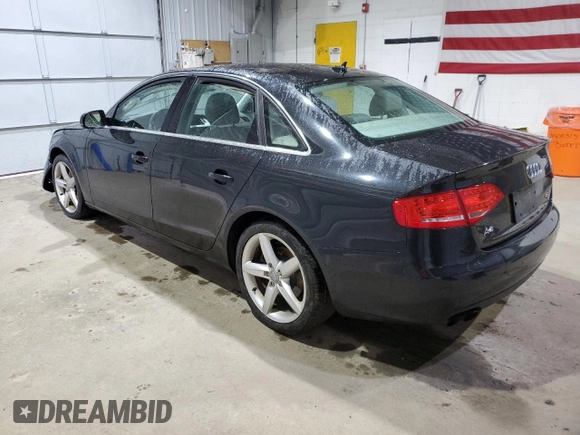 2011 Audi A4 Prestige z VIN WAUKFAFL5BA089783, wystawiony jako Copart lot #51059525 z przebiegiem Nie podano mil oraz Szkoda całkowita • Salvage title. Historia ofert i sprzedaży dostępna na DreamBid. Obrazek 2.