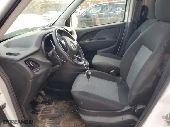 2016 Ram ProMaster City Cargo Van Tradesman with VIN ZFBERFAT2G6C74160, listed as a Copart auction lot 76048003 with 102,522 mi miles and Salvage Title. Bid and sale history available at carsss.com. Image 7.