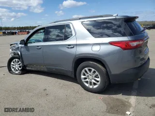 2020 Chevrolet Traverse LT Cloth with VIN 1GNEVGKW7LJ324957, listed as a Copart auction lot 52123615 with 28,135 mi miles and Salvage Title. Bid and sale history available at carsss.com. Image 2.