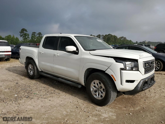 2024 Nissan Frontier SV with VIN 1N6ED1EJ1RN604459, listed as a Copart auction lot 53824575 with 19,052 mi miles and Salvage Title. Bid and sale history available at carsss.com. Image 4.