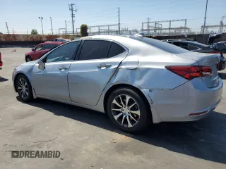 2017 Acura TLX with VIN 19UUB1F36HA006136, listed as a Copart auction lot 50255495 with 76,921 mi miles and Salvage Title. Bid and sale history available at carsss.com. Image 2.