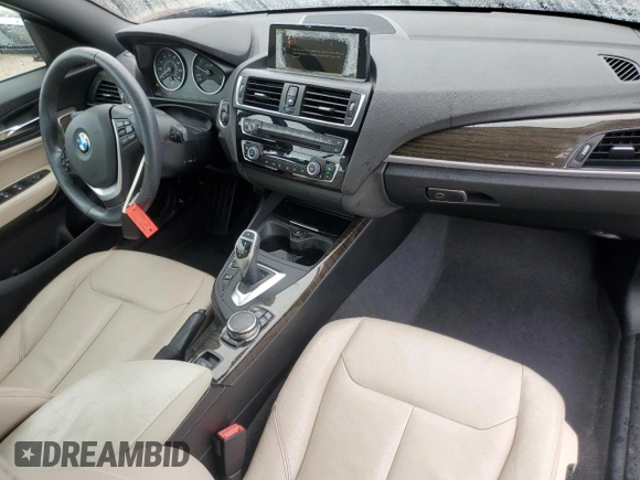 2015 BMW 2 Series 228i with VIN WBA1K5C57FV474037, listed as a Copart auction lot 87857635 with 91,333 mi miles and Salvage title. Bid and sale history available at DreamBid. Image 8.