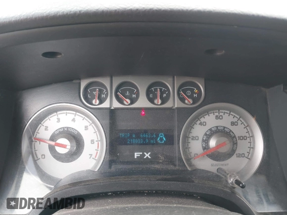 2010 Ford F-150 XL with VIN 1FTFW1EV2AKC53345, listed as a IAAI auction lot 41925086 with 218,833 mi miles and . Bid and sale history available at DreamBid. Image 7.