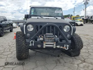 2015 Jeep Wrangler Unlimited Sport с VIN 1C4BJWDG3FL570131, выставлен на аукционе Copart как лот 64418415 с пробегом 112 362 миль миль и Списание • Salvage title. История ставок и продаж доступна на DreamBid. Изображение 5.