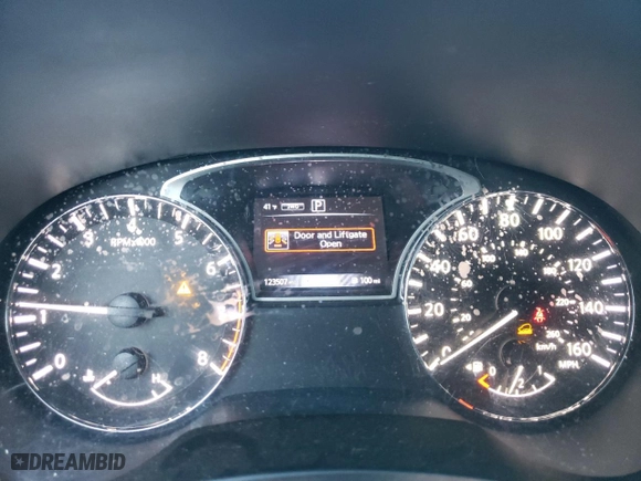 2017 Nissan Pathfinder S with VIN 5N1DR2MM0HC684442, listed as a Copart auction lot 88312415 with 123,507 mi miles and Salvage Title. Bid and sale history available at carsss.com. Image 9.