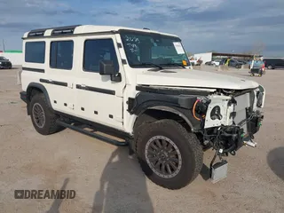 2024 Ineos Grenadier z VIN SC6GM1CA5RF016591, wystawiony jako IAAI lot #41884026 z przebiegiem 3776 mil mil oraz . Historia ofert i sprzedaży dostępna na DreamBid. Obrazek 1.