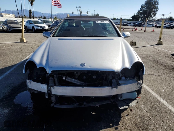 2005 Mercedes-Benz CLK 320 with VIN WDBTK65G45T045124, listed as a Copart auction lot 81193874 with 71,574 mi miles and Salvage Title. Bid and sale history available at DreamBid. Image 5.