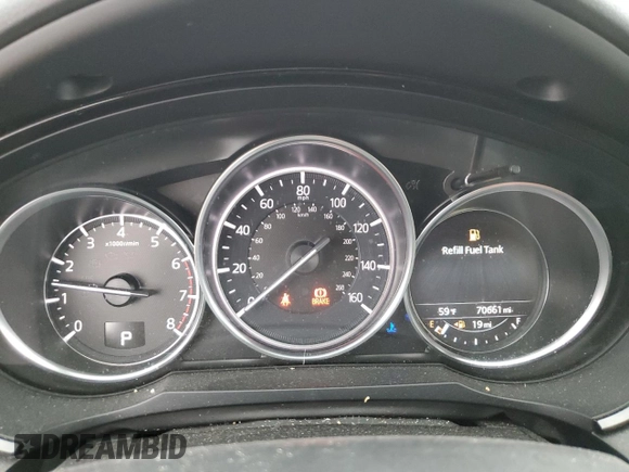 2016 Mazda CX-9 Grand Touring with VIN JM3TCBDY3G0116326, listed as a Copart auction lot 47639115 with 70,661 mi miles and Salvage title. Bid and sale history available at DreamBid. Image 9.