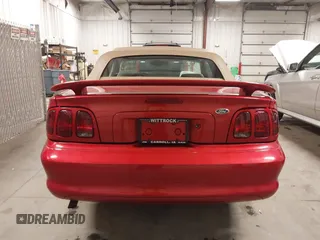 1998 Ford Mustang with VIN 1FAFP444XWF226648, listed as a IAAI auction lot 42019340 with 88,406 mi miles. Bid and sale history available at carsss.com. Image 16.