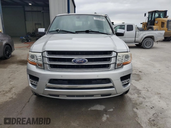 2017 Ford Expedition Max Platinum with VIN 1FMJK1LT2HEA43694, listed as a Copart auction lot 53246305 with 52,926 mi miles and Salvage title. Bid and sale history available at DreamBid. Image 5.