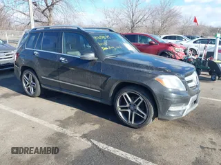 2014 Mercedes-Benz GLK 350 with VIN WDCGG8JB7EG236260, listed as a IAAI auction lot 41684638 with 114,630 mi miles and . Bid and sale history available at DreamBid. Image 1.