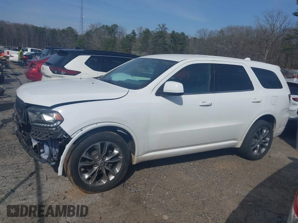 2019 Dodge Durango GT Plus with VIN 1C4RDJDG6KC691545, listed as a IAAI auction lot 41744250 with 108,422 mi miles and . Bid and sale history available at DreamBid. Image 14.
