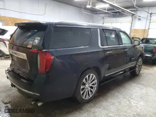 2021 GMC Yukon XL Denali with VIN 1GKS2JKL3MR259944, listed as a Copart auction lot 88652745 with 54,345 mi miles and Salvage Title. Bid and sale history available at carsss.com. Image 3.