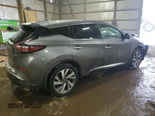 2021 Nissan Murano SL with VIN 5N1AZ2CS2MC140084, listed as a Copart auction lot 88408795 with 67,547 mi miles and Salvage Title. Bid and sale history available at DreamBid. Image 3.