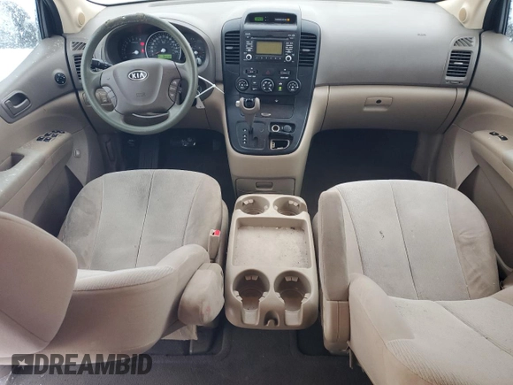 2010 Kia Sedona LX with VIN KNDMG4C30A6346610, listed as a Copart auction lot 86540934 with 194,832 mi miles and Salvage Title. Bid and sale history available at carsss.com. Image 8.